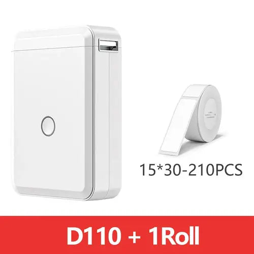Niimbot D110 Portable Mini Printer Thermal Adhesive Sticker Label AliExpress