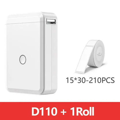 Niimbot D110 Portable Mini Printer Thermal Adhesive Sticker Label AliExpress