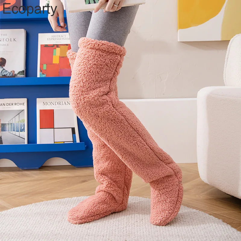 CozyLegs™ – Over-Knee Fuzzy Warmth You’ll Love 🧦❄️