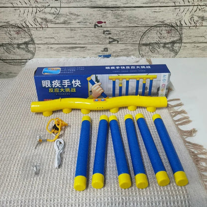 Challenge Falling Sticks Game Stick Catcher Machine Training Reaction Ability Educational Activity Parent-Child Family Party Toy GG Baby Store