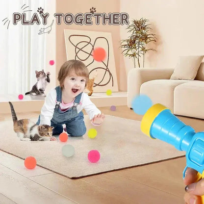 Cat Toys Interactive Launch Training Toy For Pet Kitten Creative Mini