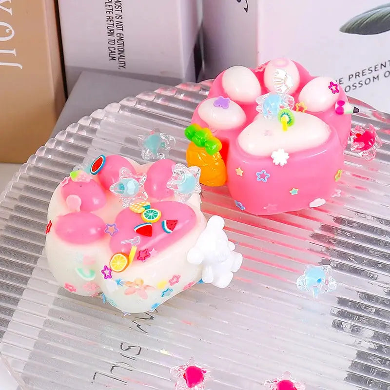 Cartoon Cat Paw Squishy Squeeze Toy Soft Mochi Toys Cute Slow Rebound AliExpress