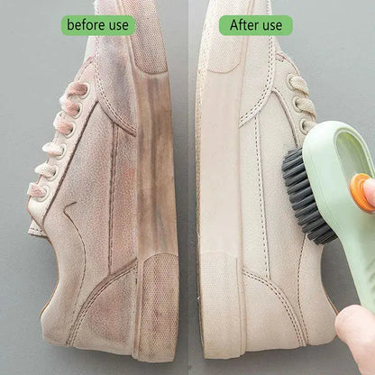 Multifunction Automatic Soap Liquid Adding Shoe Brush Soft-bristled