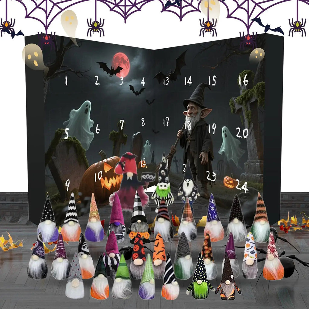 Calendario de cuenta regresiva espeluznante: ¡31 días de golosinas y sorpresas de Halloween!