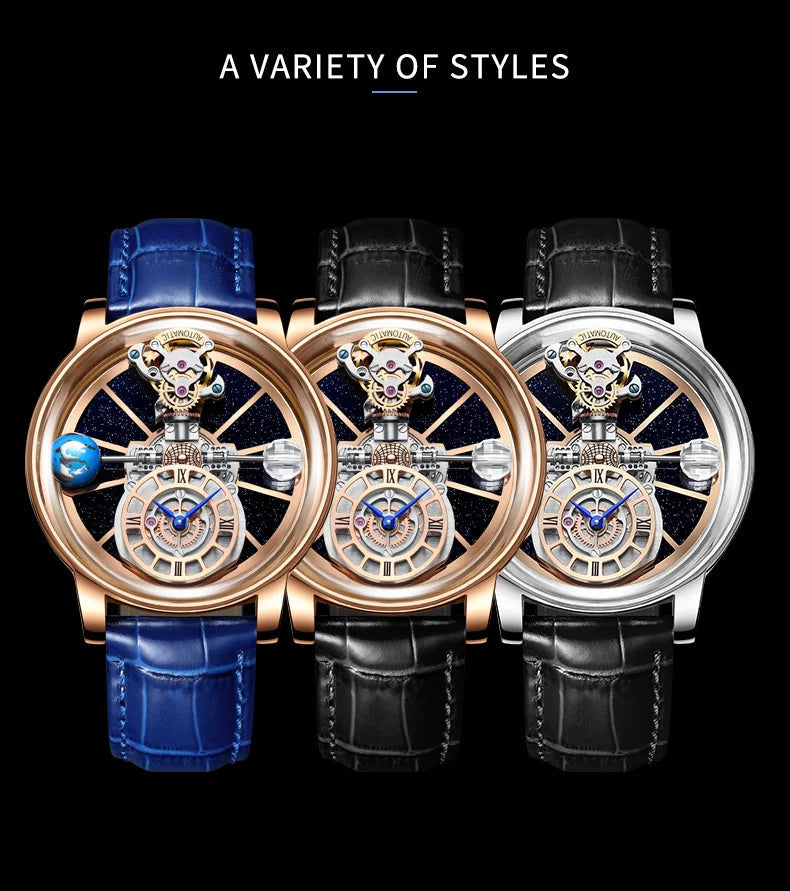 Galactic Pioneer Chronograph Tourbillon Luxury Watch South Bay Evans General Store