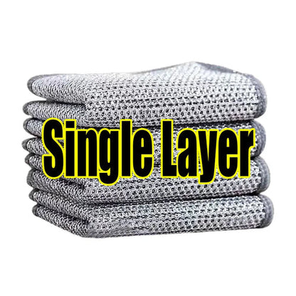 Cotton Rags Kitchen Cleaning Cloth Towels Tea Towel Magic Cloths Metal AliExpress