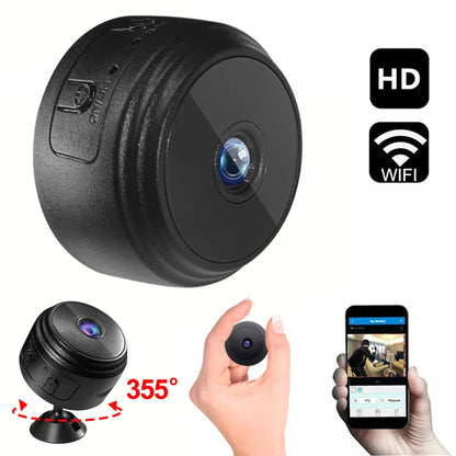A9 Mini Camera HD Intelligent Home Security IP WiFi Camera Monitor Mobile Remote Camera Mobile Remote Application