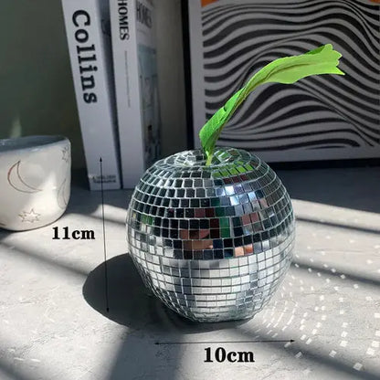 Disco Banana Apple Art Home Decoration Mirror Reflective Disco Decor AliExpress