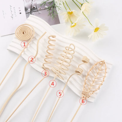 NEW6PCS/ 9PCS Artificial Flower Rattan Reed Fragrance Aroma Diffuser Refill Stick DIY Floral NEW 6PCS/9PCS Artificial