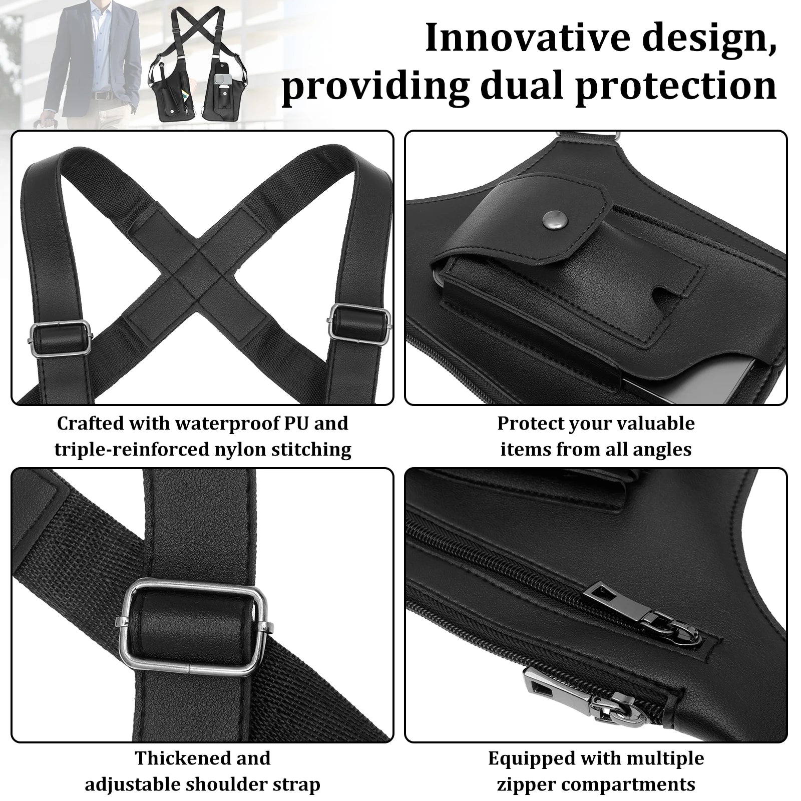 FlexCarry™ Shoulder Bag 🎒 — Adjustable Fit, Everyday Comfort
