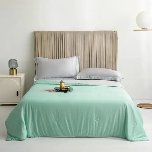 Cooling Blanket for Bed Silky Air Condition Comforter Lightweight AliExpress