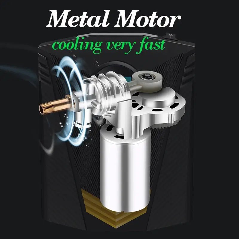 Digital Tire Inflator DC 12 Volt Car Portable Air Compressor Pump 150