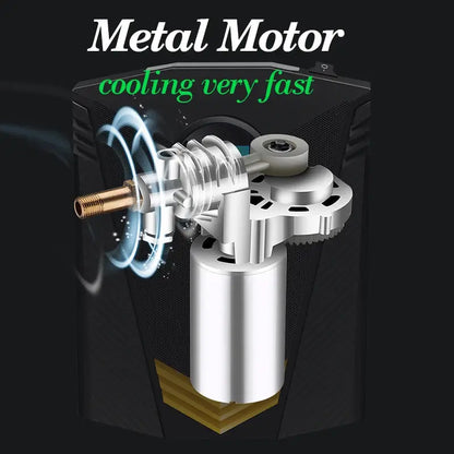 Digital Tire Inflator DC 12 Volt Car Portable Air Compressor Pump 150