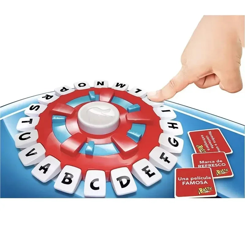 New Spanish Word Game Fast-Paced Family Board Game The Quick Thinking Letter Pressing Tapple Games versión en español New Life A Store
