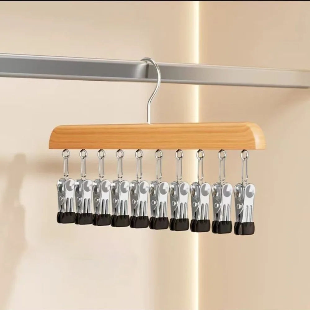 Organizador de madera HatNest™ 🎩 — Almacenamiento ordenado, fácil acceso