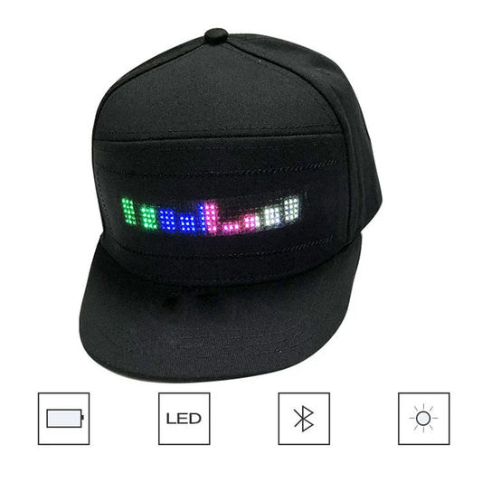 Glow-in-the-Dark LED Cap – Stand Out at Concerts & Parties!