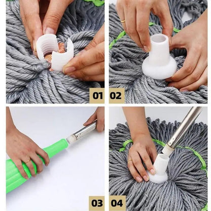 Dual Power: 2-in-1 Dehydrated Floor Cleaning Mop Lucky Home Store Store