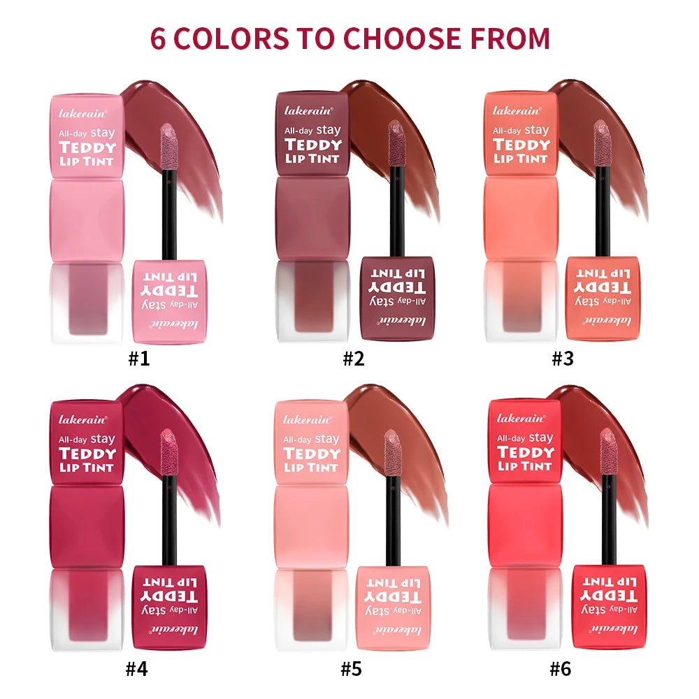 Teddy Tint PlushKiss – All-Day Velvet Lip Glam