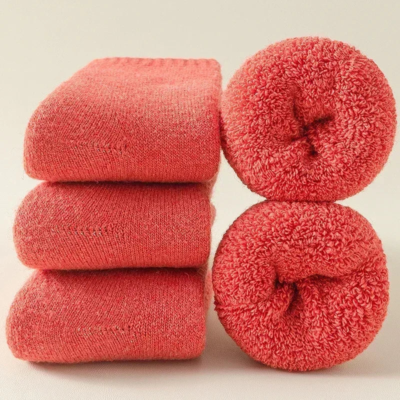 CozyCloud™ Fleece Wool Socks – Ultimate Winter Warmth