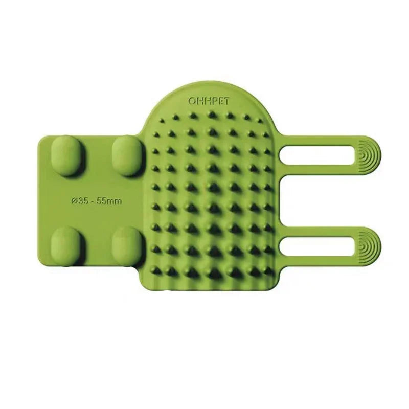 Pet Cat Hair Removal Massage Comb: Self-Cleaning Wall Corner Cat Scratcher Brush for Grooming HOMEPRO GLOBAL Store