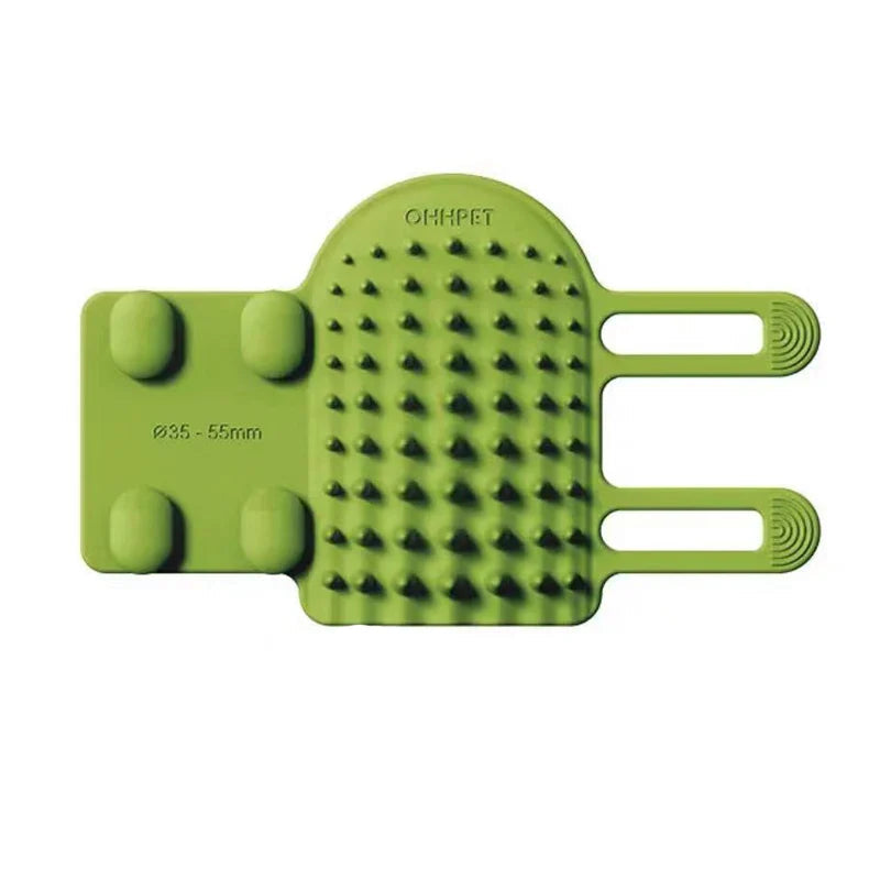 Pet Cat Hair Removal Massage Comb: Self-Cleaning Wall Corner Cat Scratcher Brush for Grooming HOMEPRO GLOBAL Store