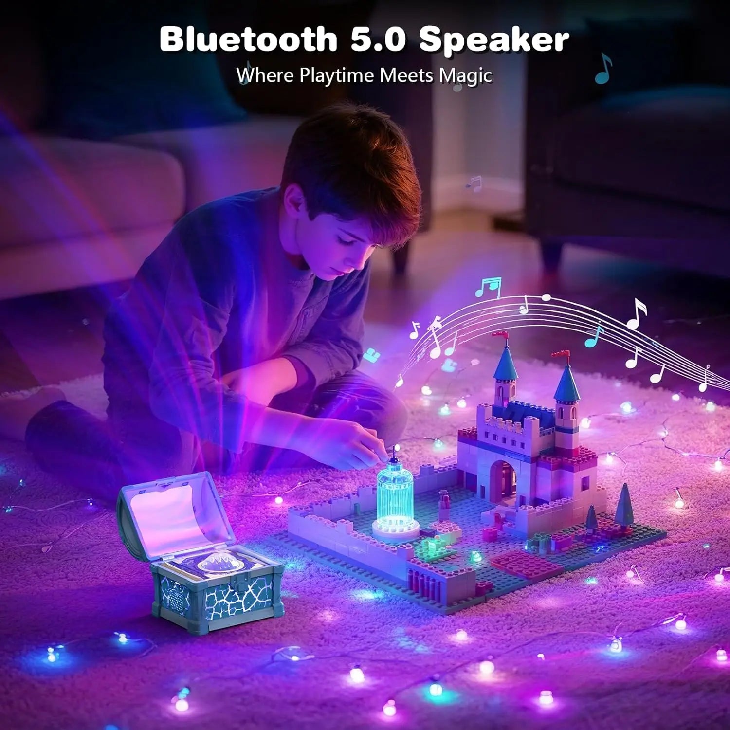 GlowChest™ Treasure Projection Lamp ✨💎