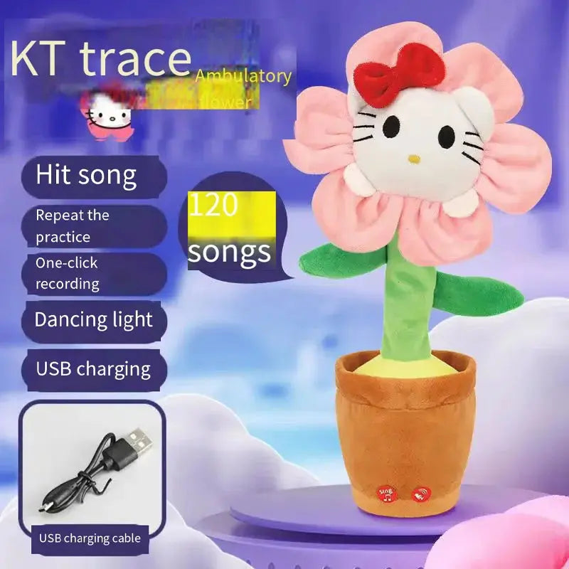 Sanrio Hello Kitty Kuromi Dancing Cactus | Adorable Interactive Toy