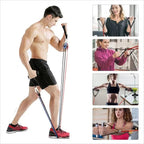 11pcs/Set Pull Rope, Resistance Bands, Portable Fitness Equipment,