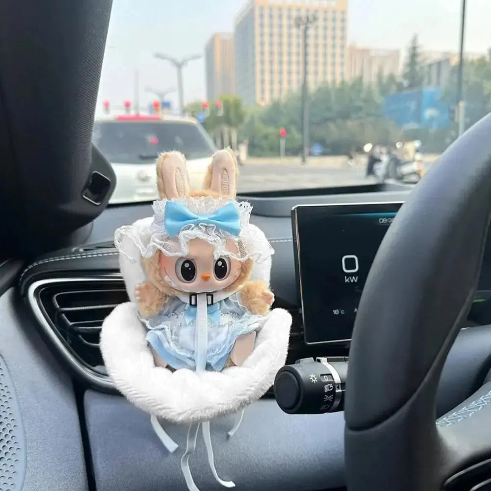 Labbubu Soft Doll Safety Seat for Car Cute Gifts Decor All Dropshipping Wholesale Store