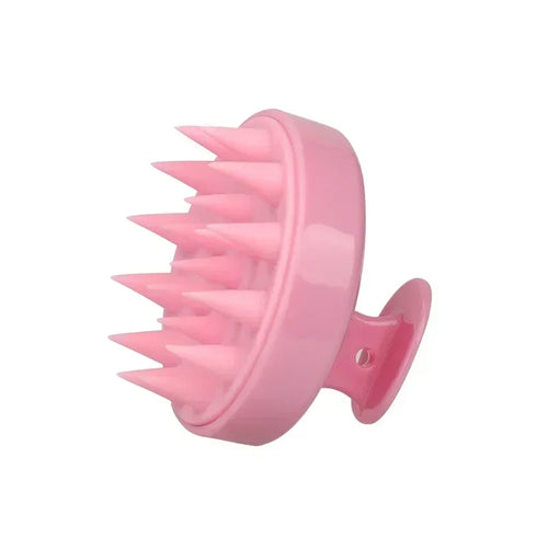 Silicone Shampoo Brush Head Scalp Massage Comb Hair Dye Tint Oil AliExpress