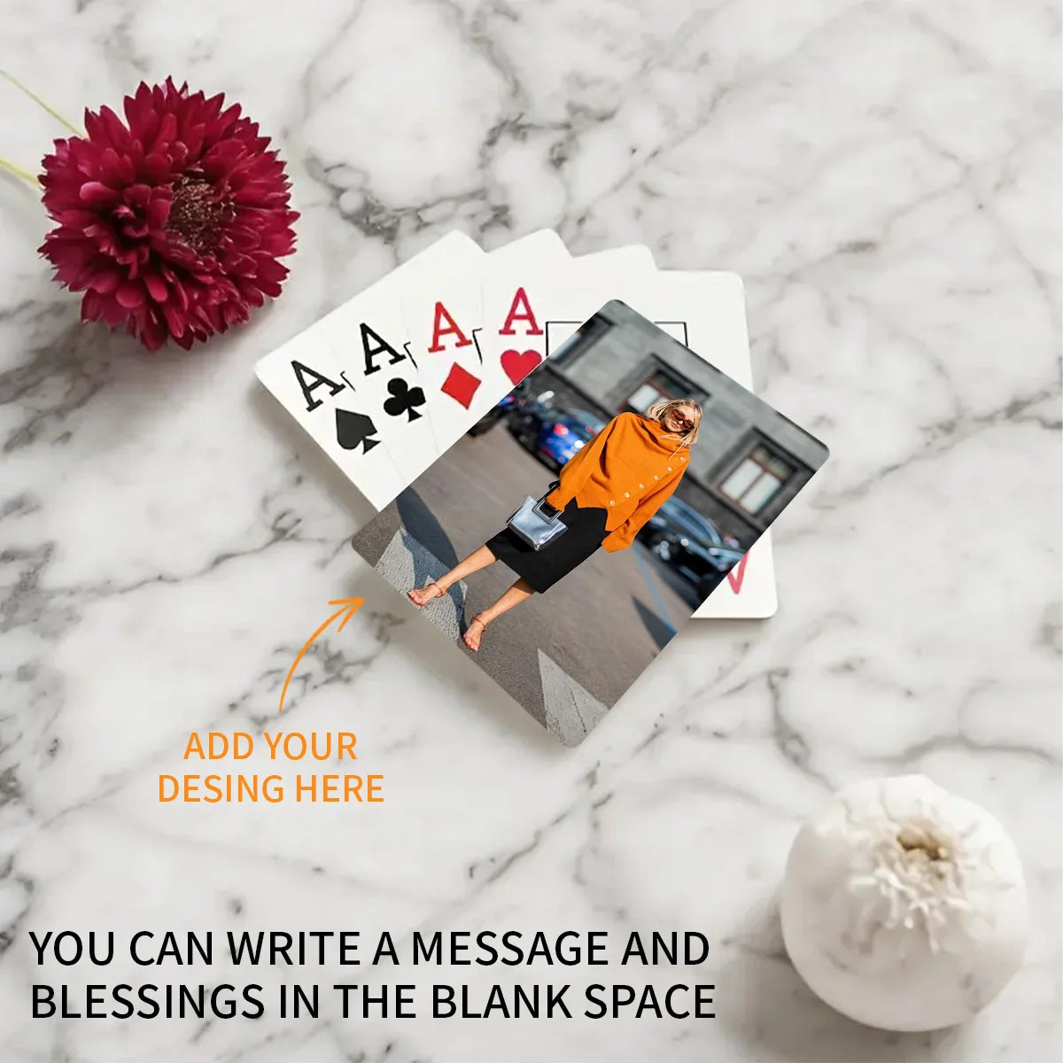 SnapDeck™ Custom Photo Cards 🃏📸 Your Memories, Every Deal