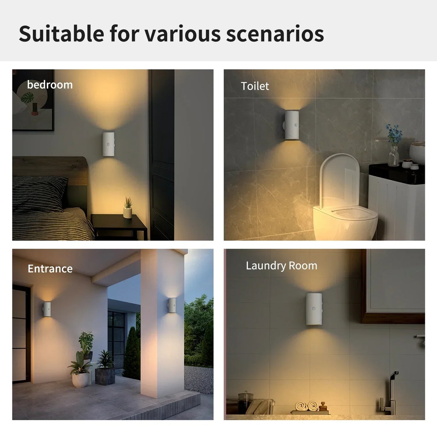 GlowSense™ Motion Light 🌈 — 7-Color Smart Wireless Glow