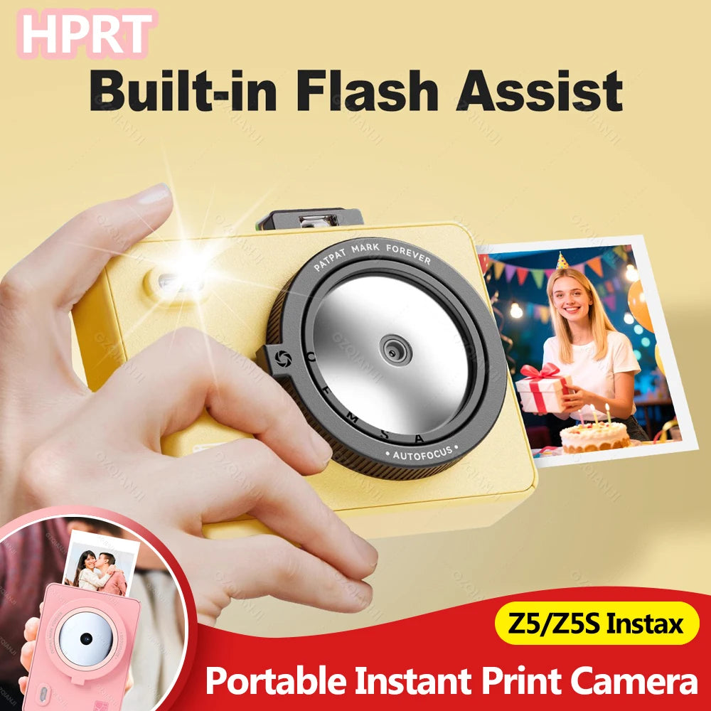 SnapPrint™ Instant Camera 📸✨ — Capture & Print Memories Instantly