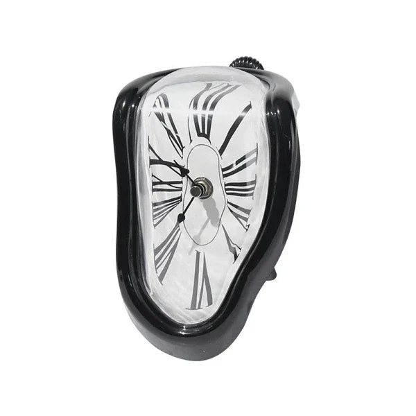 Surreal Melting Clock Silent Melted Wall Clock Salvador Dali Style Wall Watch for Decorative Home Office Shelf Desk Table Gift Shop1102673948 Store