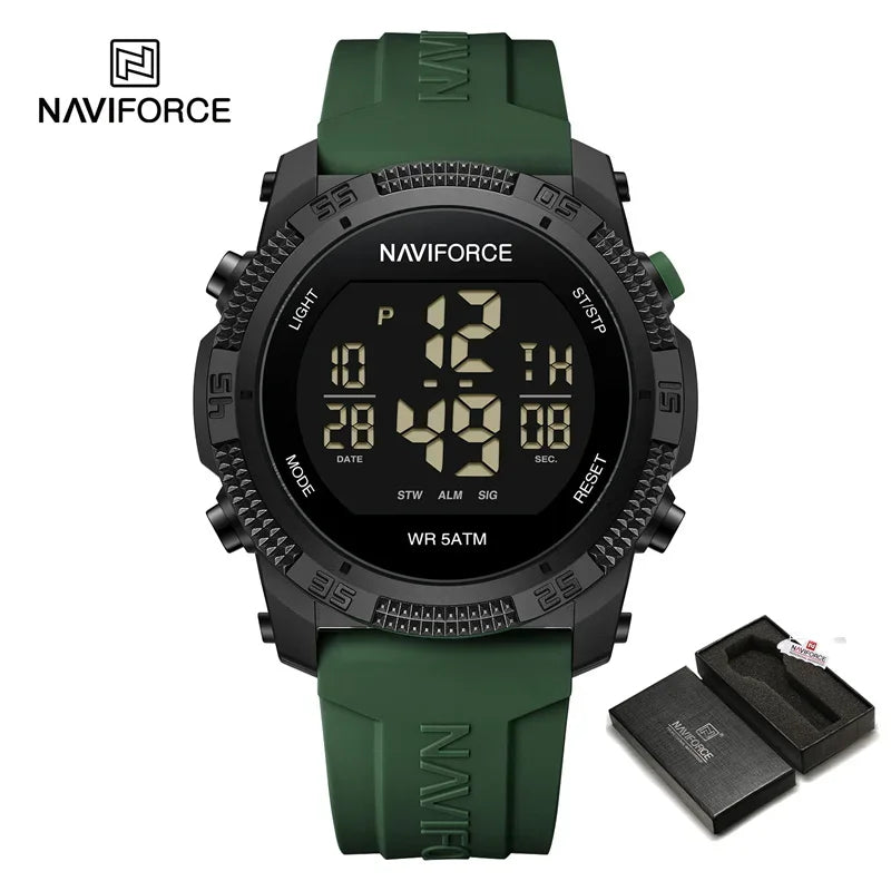 NAVIFORCE New Men's Multifunctional Sports Watch Top Best Watches Store