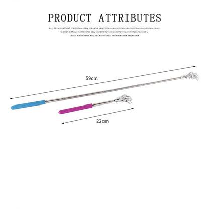 Retractable Stainless Steel Claw Massager For Back Massage Promotion Tools Blood Circulation Relax Health Back Scratcher Tool Stone's Store