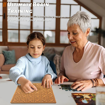 BrainBloom™ Fractal Jigsaw Challenge 🌿🧠