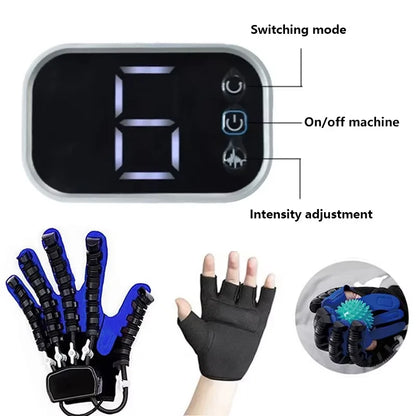 Hand Rehabilitation Training Gloves Rehabilitation Robot Gloves Stroke Hemiplegia Intelligent Massage Hand Function Robot Gloves