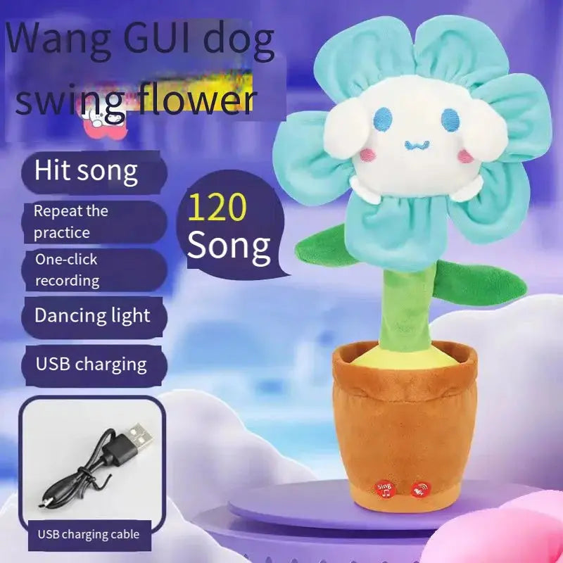 Sanrio Hello Kitty Kuromi Dancing Cactus | Adorable Interactive Toy