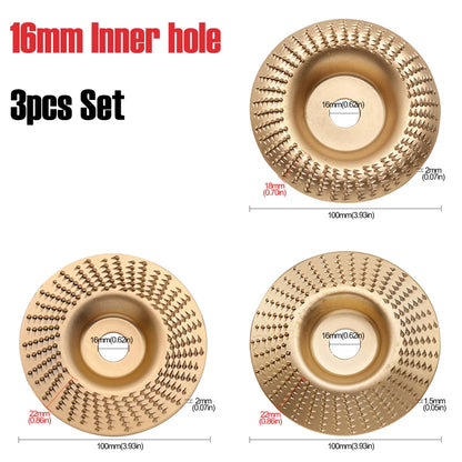 CarveMaster Disc Set for Fast Wood Shaping and Precision