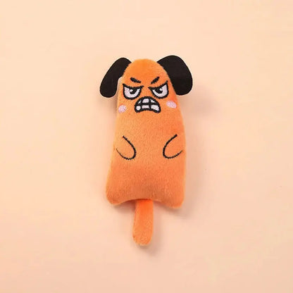 Cat Pet Plush Embroidered Mint Toys Stone's Store