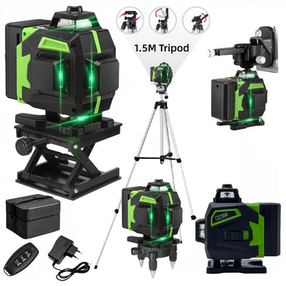 tripod/nivel a laser 16 Lines Laser profesional Level green line Self-leveling 360 autonivelant Shop1103845890 Store