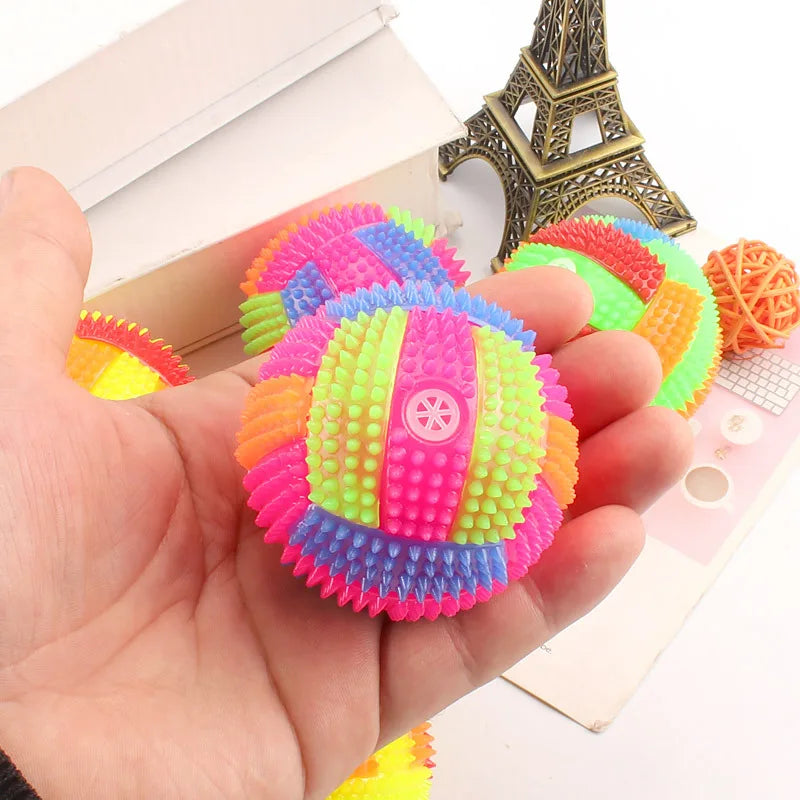 LAMGOOL Glowing Dog Ball Toy