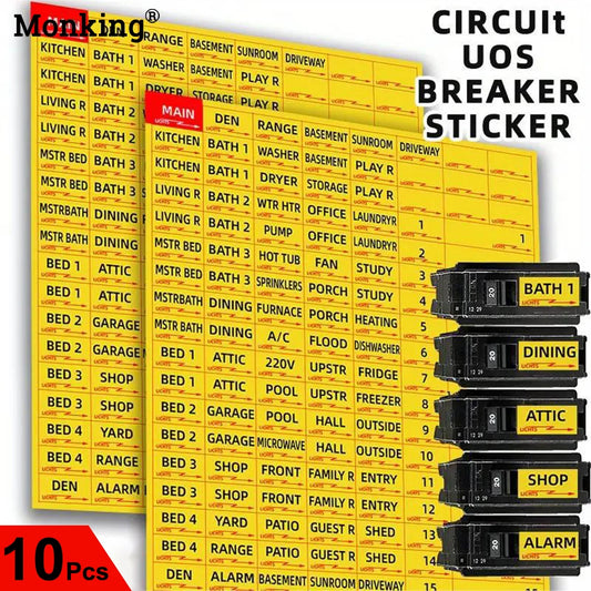 VoltVault Labels – No More Guesswork, Just Flip & Know!