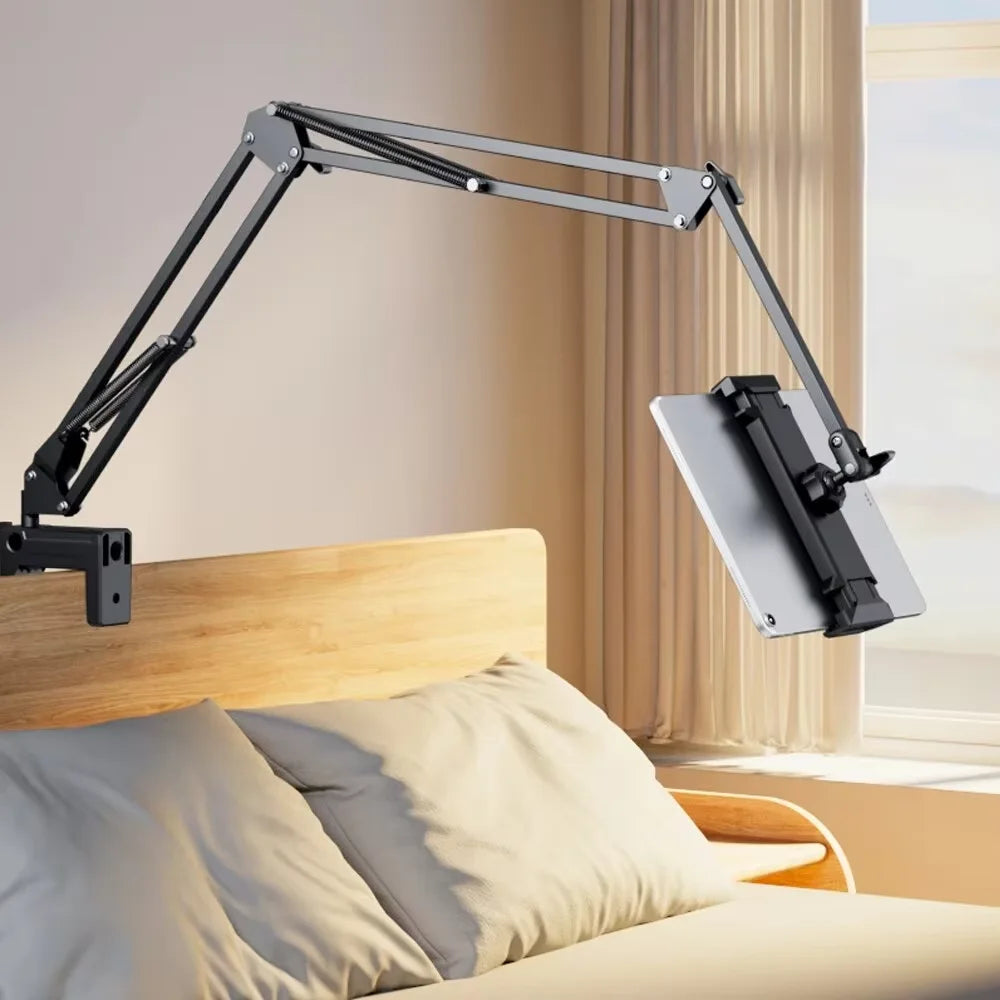 Universal Tablet Stand Clip Lazy Bracket Flexible Articulating