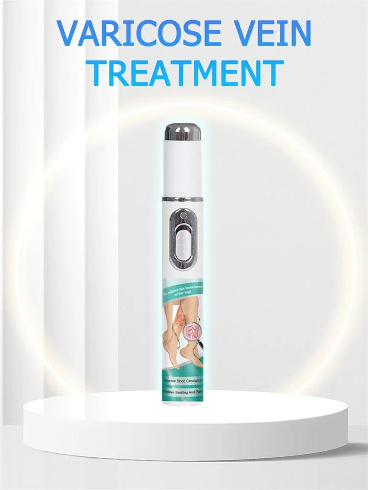 Blue Light Pen Solve Varicose Veins, Hot Sale Leg Care Tools Remove Spider Legs In 7 Days
