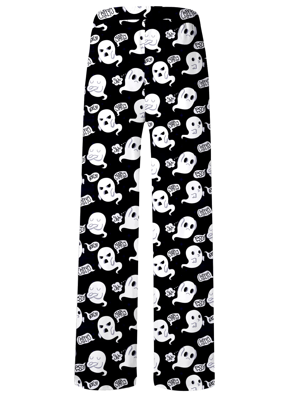 New 3D Printed Ghost Four Seasons Air Conditioning Sleeper Pants Casual Fashionable Comfortable Breathable Home Pants