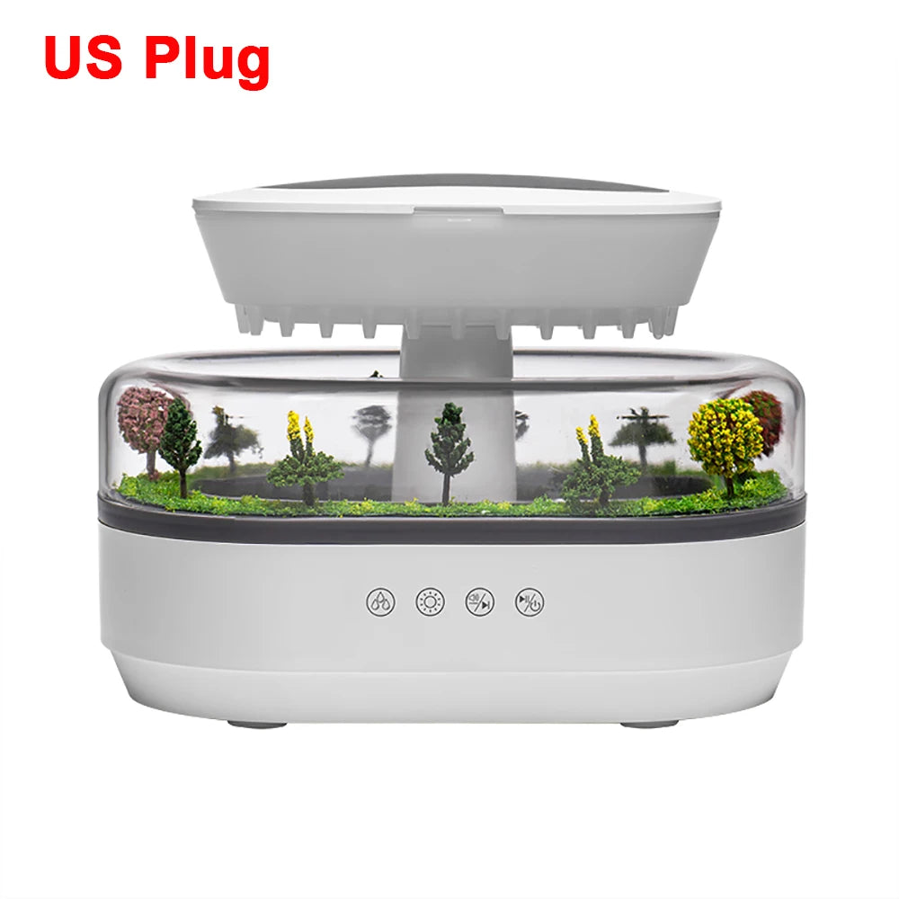 Raindrop Glow – Humidifier & Ambient Light in One Keajor Appliances Store