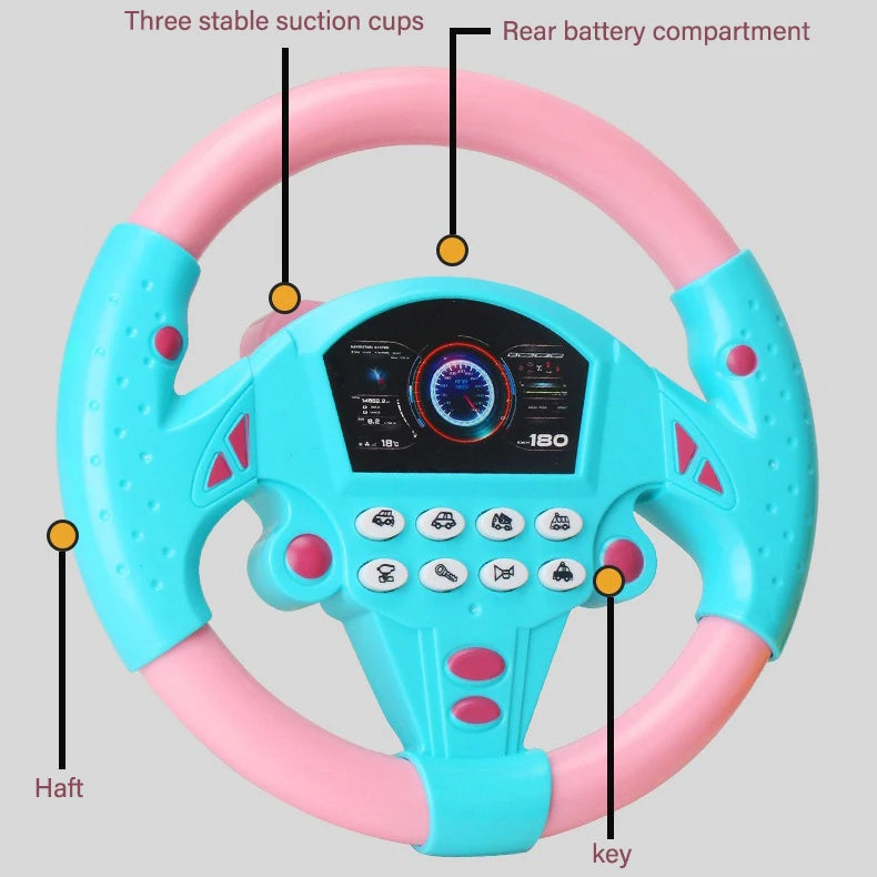 DriveLearn™ – Interactive Steering Wheel Toy