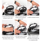 Portable Space Capsule Cat Bag – Lightweight, Ventilated Travel Carriers Smvp Pet Store